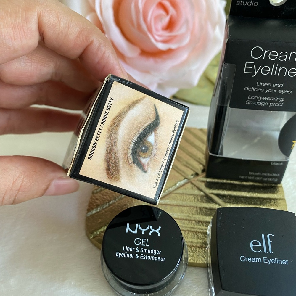 NYX and e.l.f. Eyeliner Set - Black - Picture 3 of 7